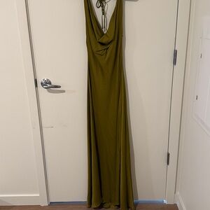 Zara collection satin long dress